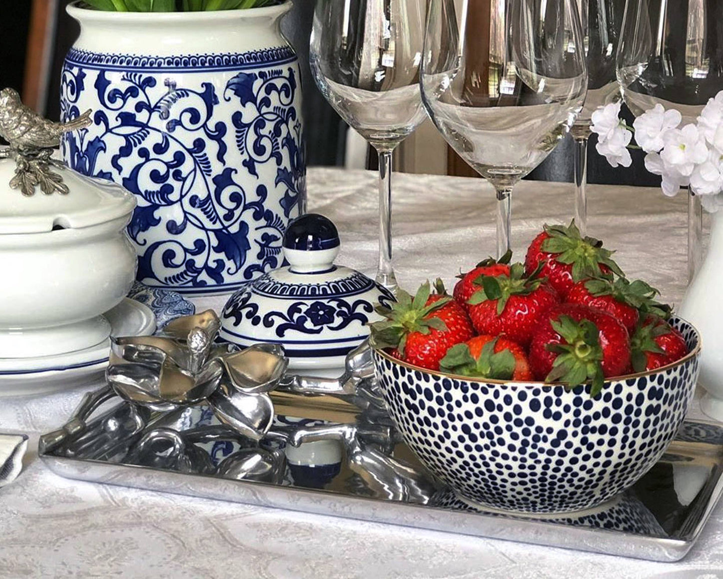 Magnolia Oblong Tray