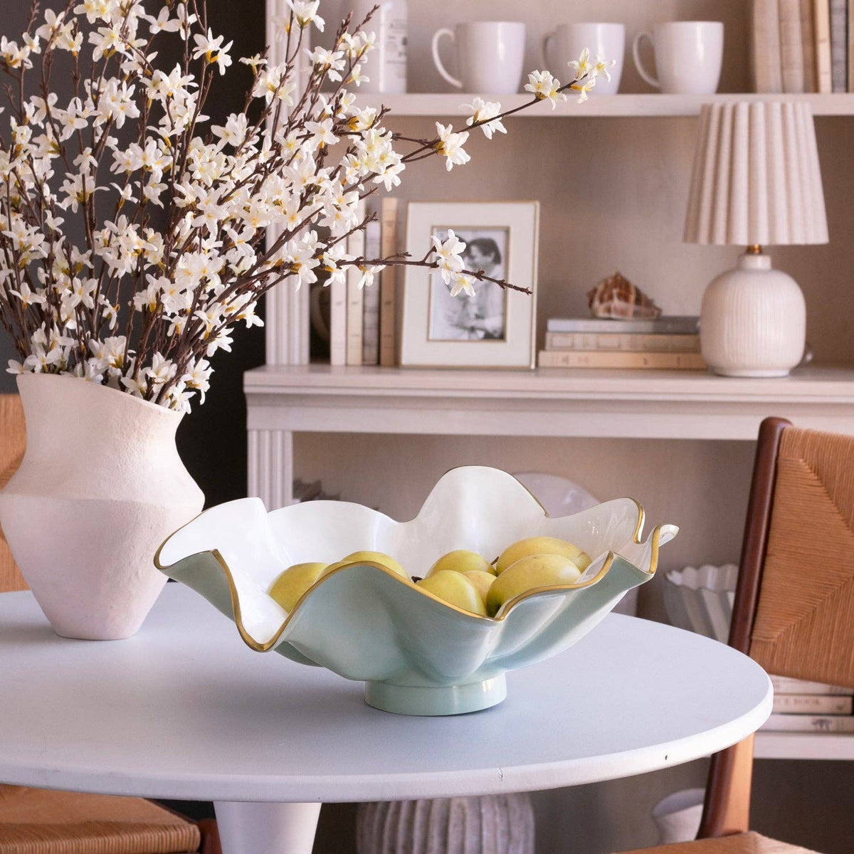 ENCANTO Aries Bowl (Slate and White)