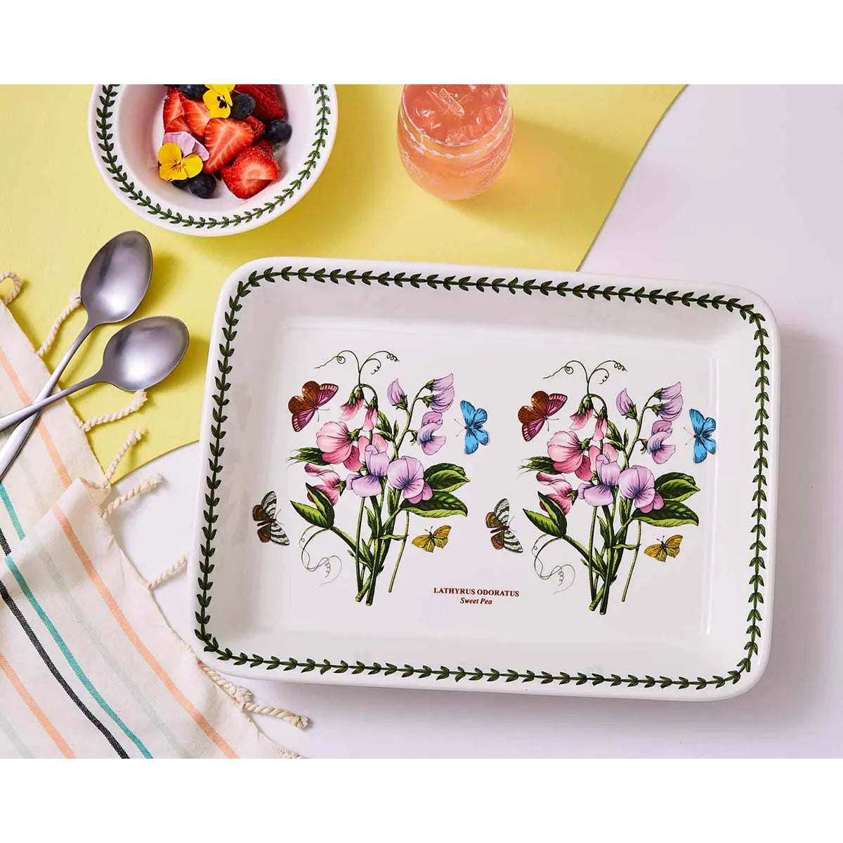 Botanic Garden Lasagna Dish, Sweet Pea