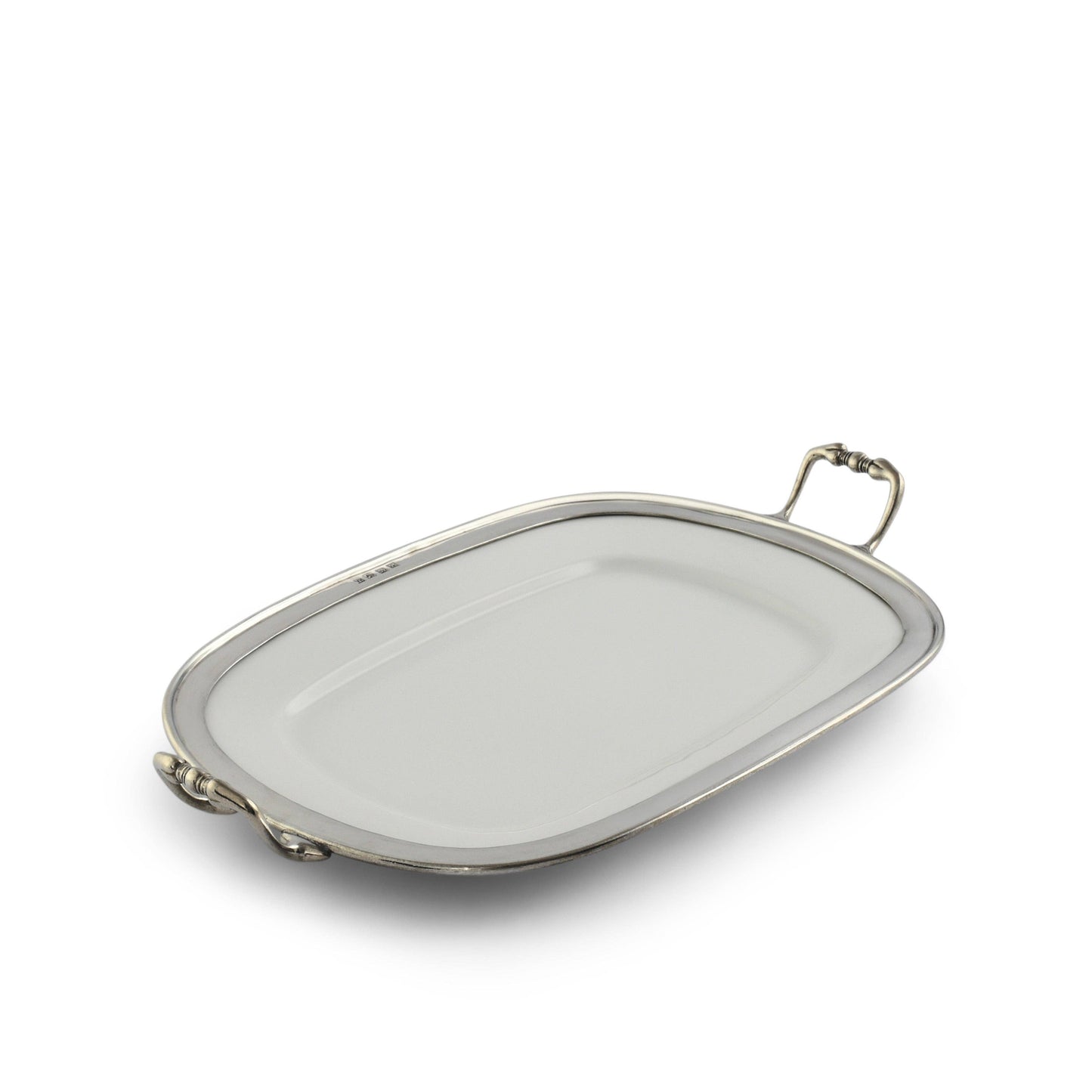Rectangle Tray Porcelain with Handles