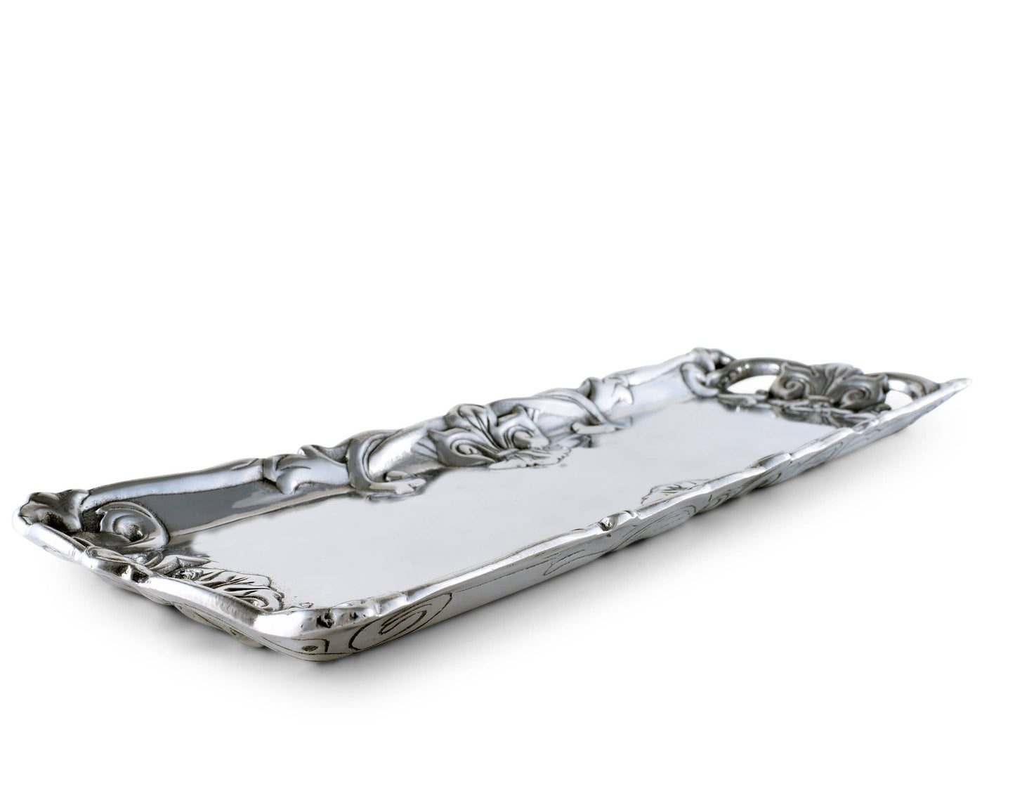 Fleur-De-Lis Oblong Tray1