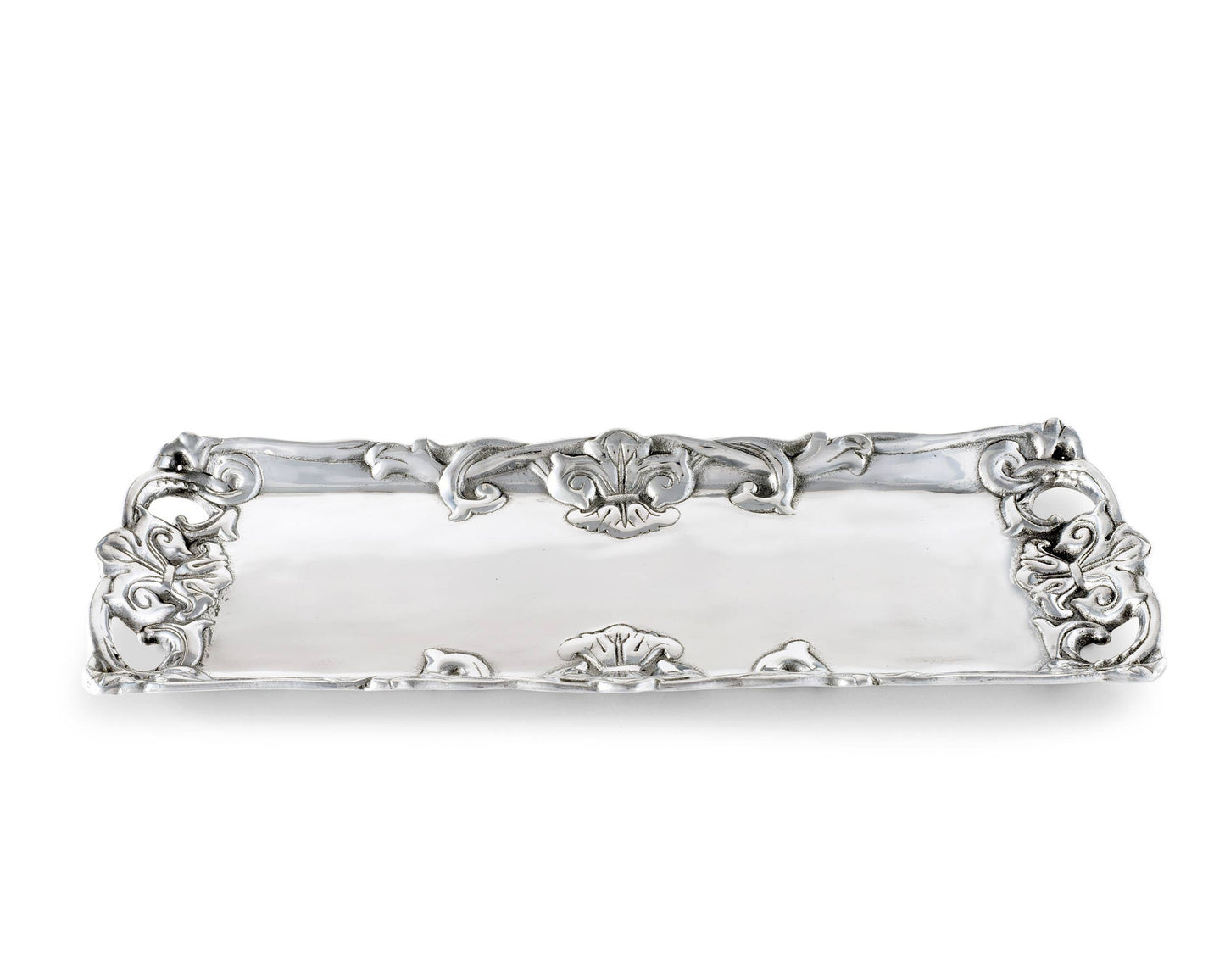 Fleur-De-Lis Oblong Tray1