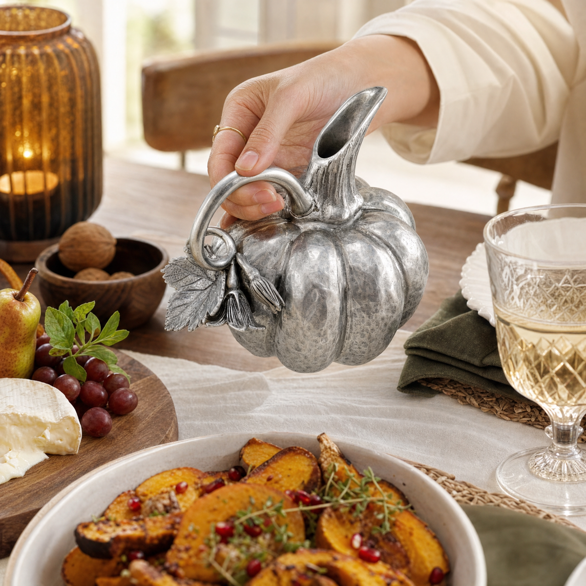 Pumpkin Small Table Pitcher