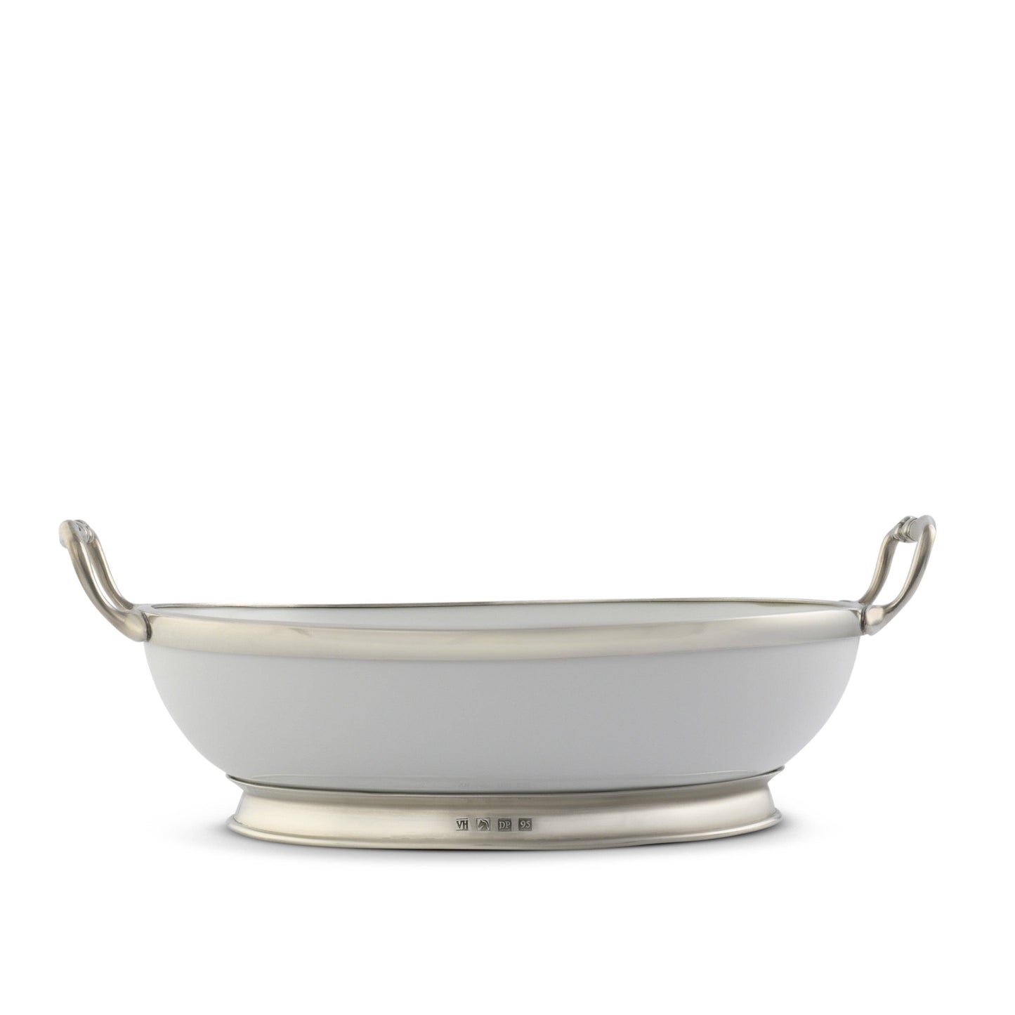 Oval Bowl Porcelain with Handles