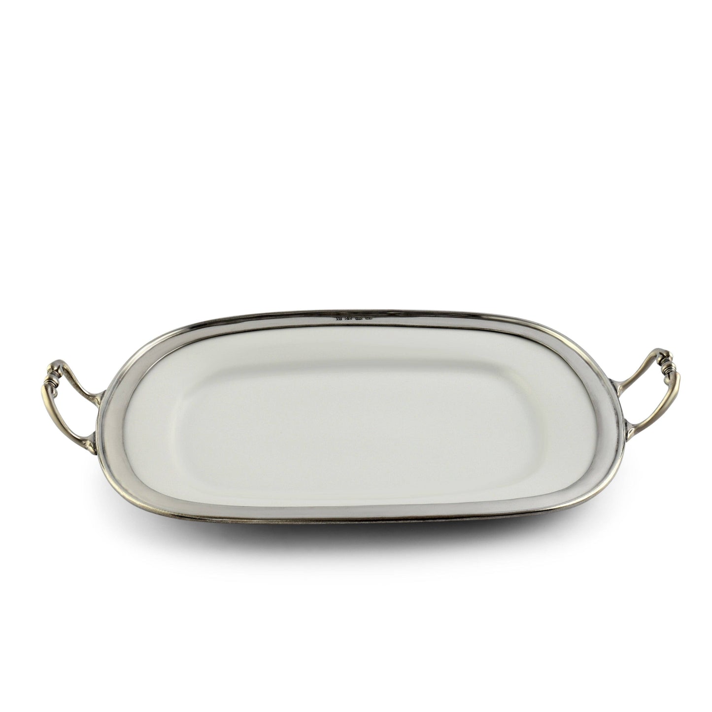 Rectangle Tray Porcelain with Handles