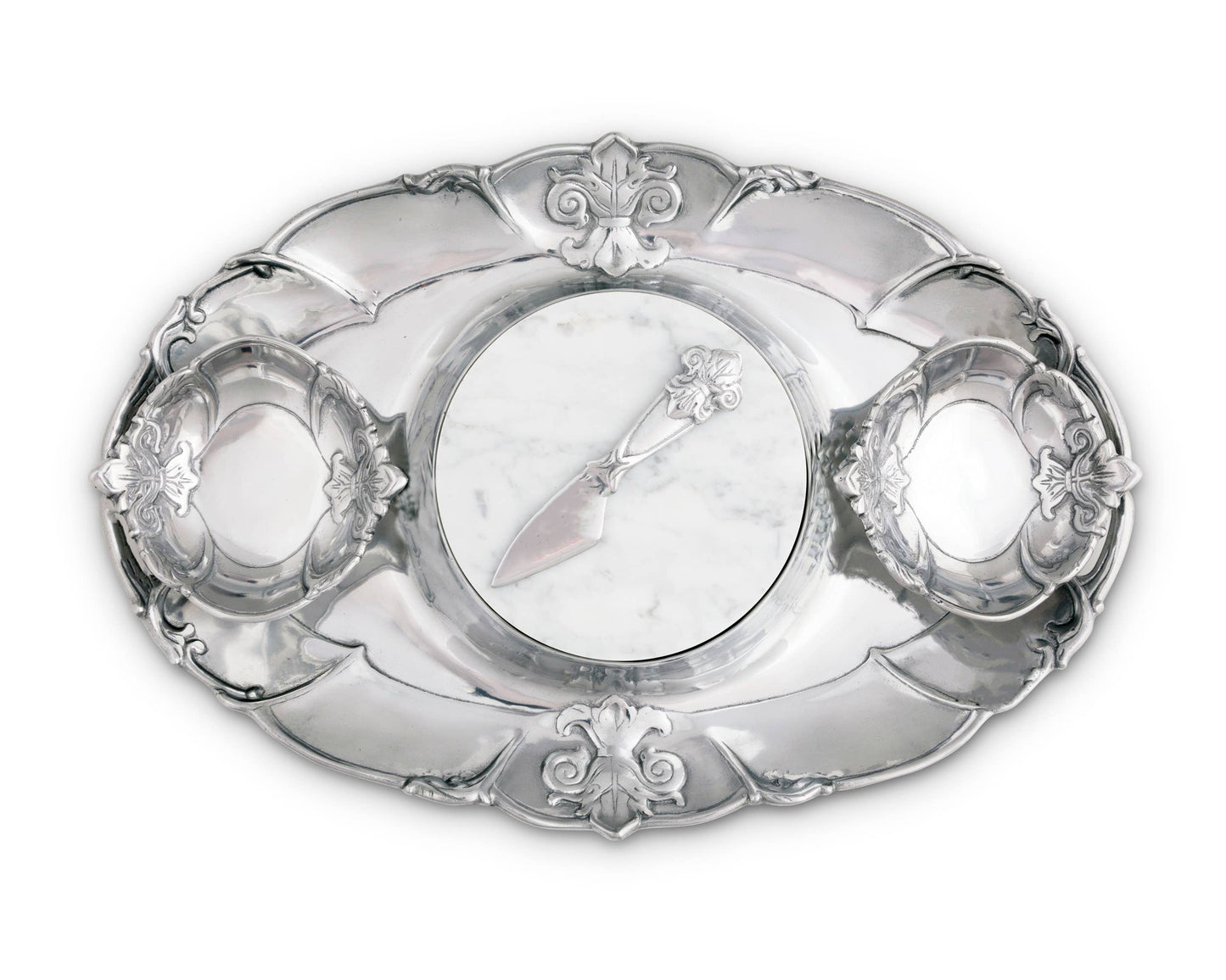 Fleur-De-Lis Tray Entertainment